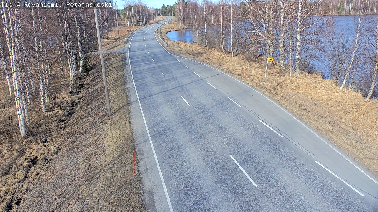 Kelikamerat Kuva Tie 4 Rovaniemi, Petäjäskoski, Rovaniemi, Lappi
