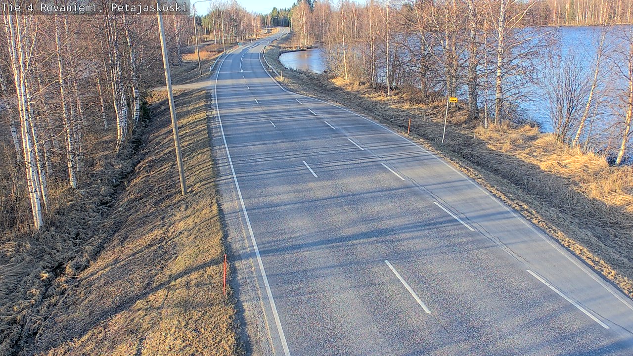 Kelikamerat Kuva Tie 4 Rovaniemi, Petäjäskoski, Rovaniemi, Lappi