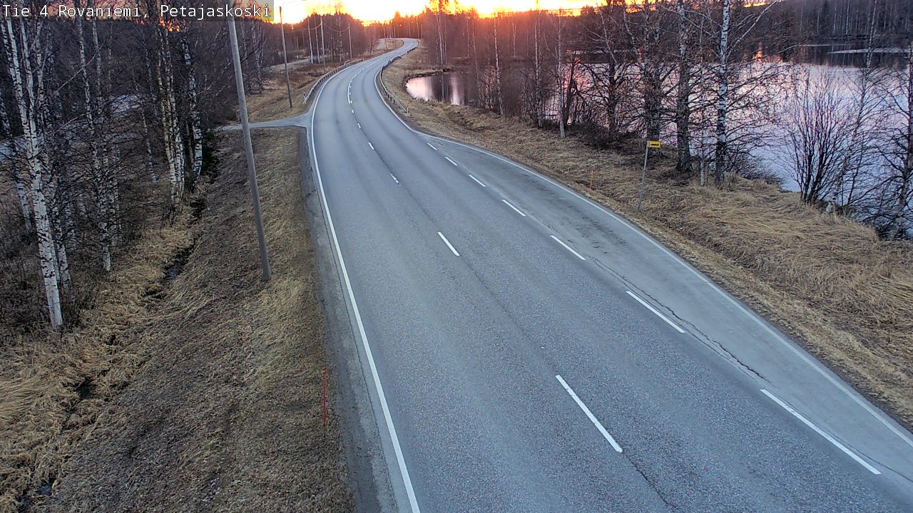 Kelikamerat Kuva Tie 4 Rovaniemi, Petäjäskoski, Rovaniemi, Lappi
