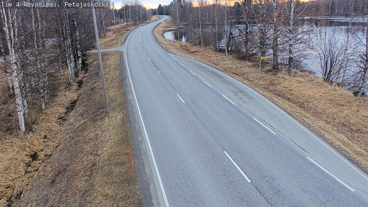Kelikamerat Kuva Tie 4 Rovaniemi, Petäjäskoski, Rovaniemi, Lappi
