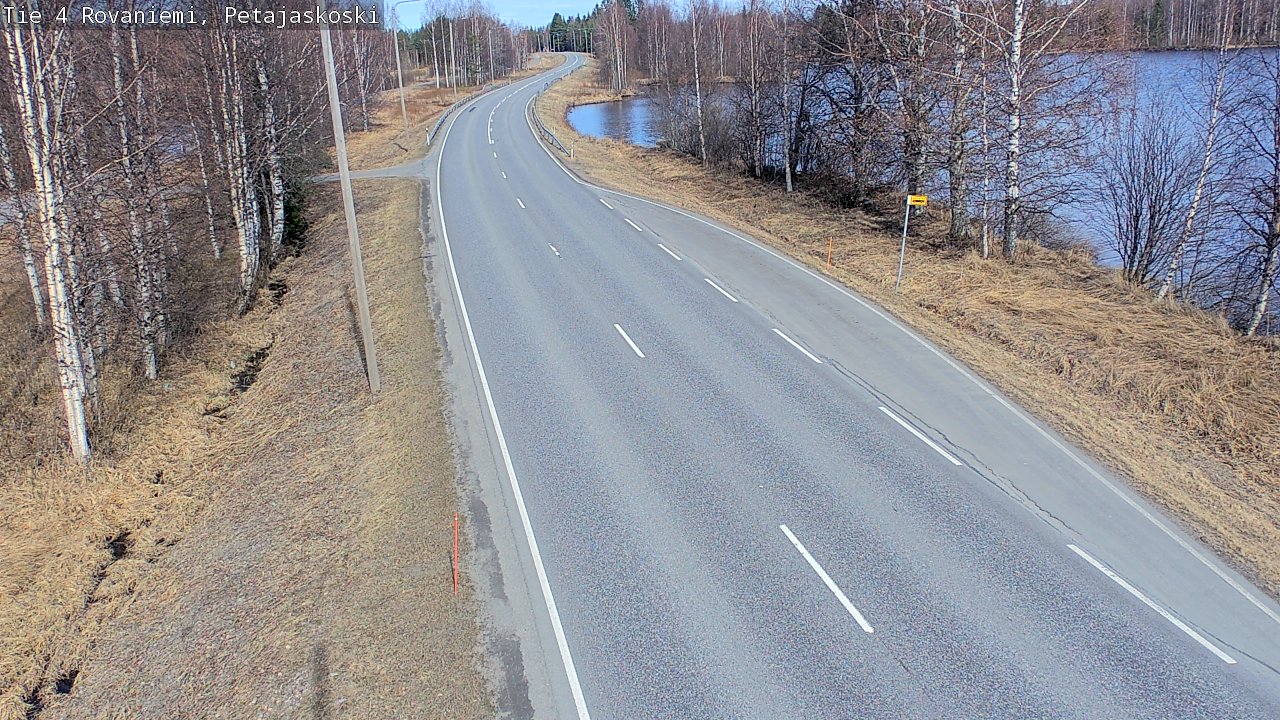 Kelikamerat Kuva Tie 4 Rovaniemi, Petäjäskoski, Rovaniemi, Lappi