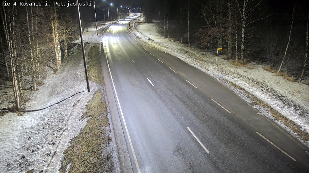 Kelikamerat Kuva Tie 4 Rovaniemi, Petäjäskoski, Rovaniemi, Lappi