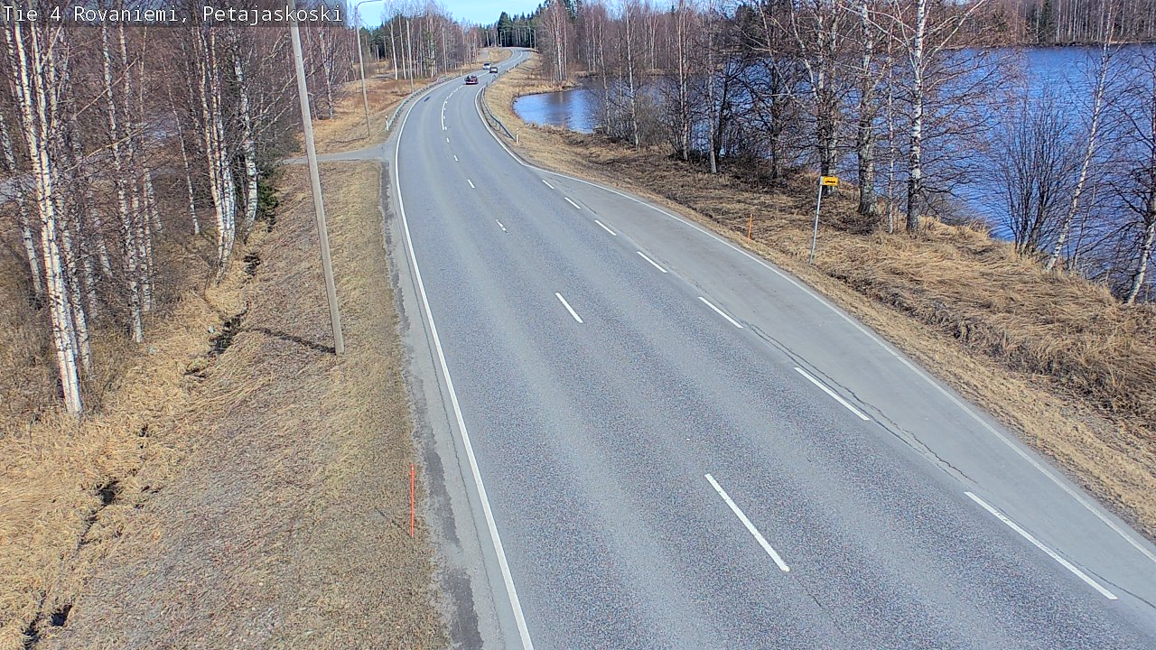 Kelikamerat Kuva Tie 4 Rovaniemi, Petäjäskoski, Rovaniemi, Lappi