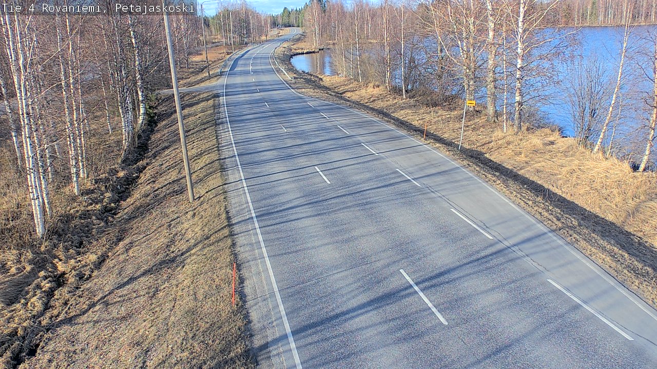 Kelikamerat Kuva Tie 4 Rovaniemi, Petäjäskoski, Rovaniemi, Lappi