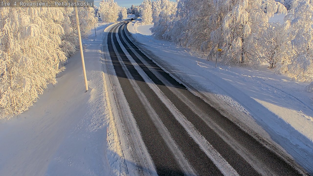 Kelikamerat Kuva Tie 4 Rovaniemi, Petäjäskoski, Rovaniemi, Lappi