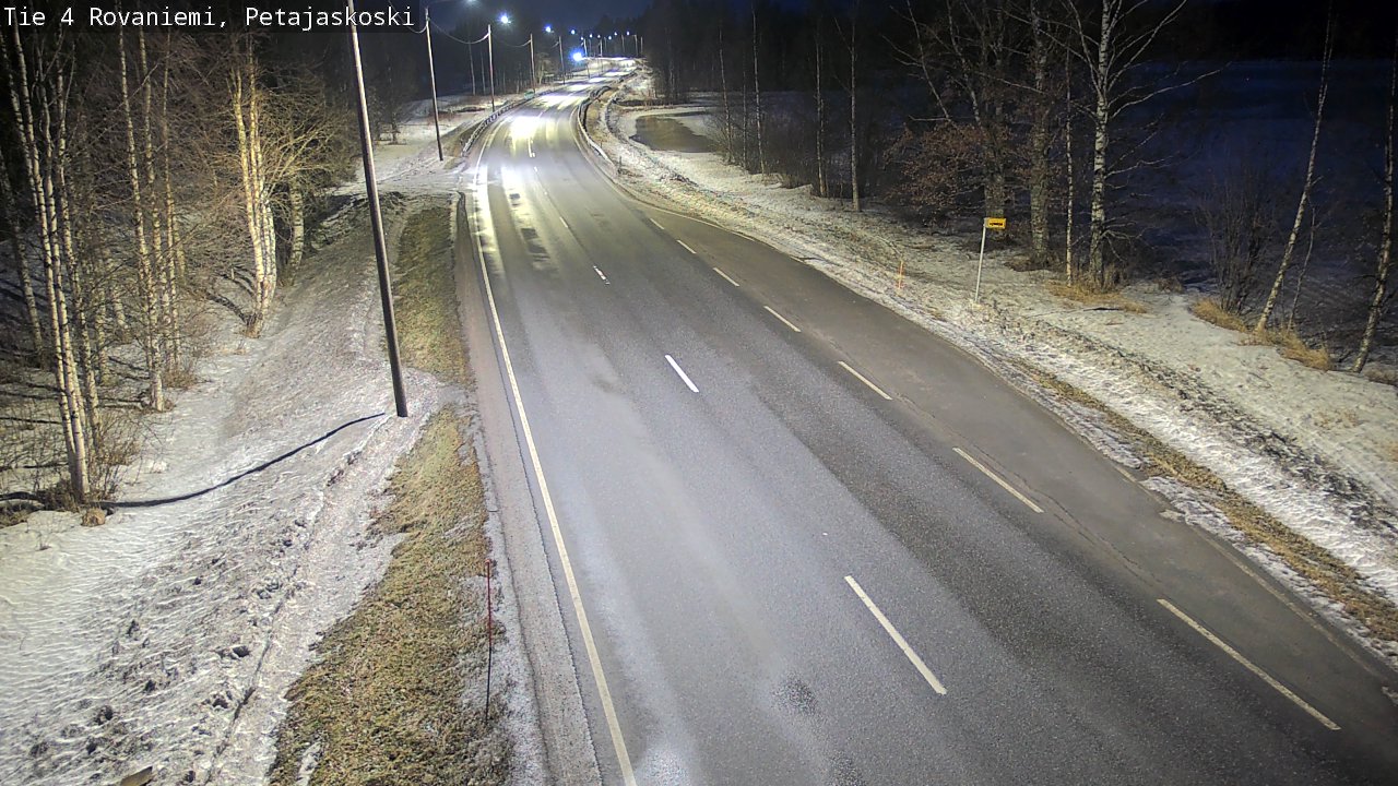 Kelikamerat Kuva Tie 4 Rovaniemi, Petäjäskoski, Rovaniemi, Lappi