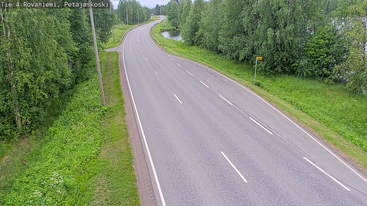 Kelikamerat Kuva Tie 4 Rovaniemi, Petäjäskoski, Rovaniemi, Lappi