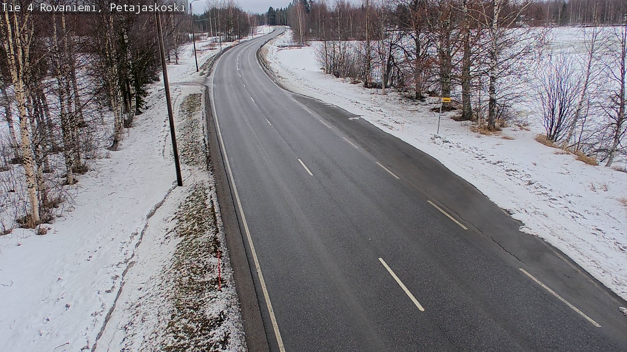Kelikamerat Kuva Tie 4 Rovaniemi, Petäjäskoski, Rovaniemi, Lappi