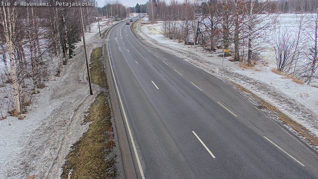 Kelikamerat Kuva Tie 4 Rovaniemi, Petäjäskoski, Rovaniemi, Lappi