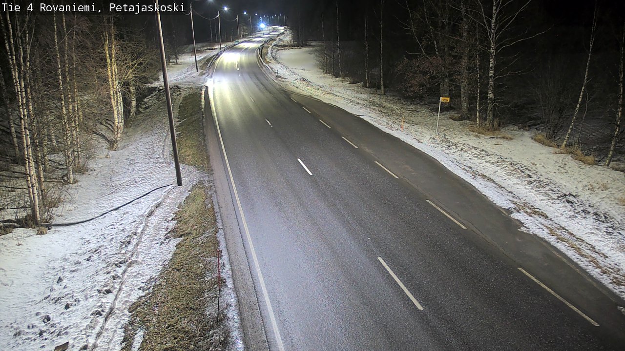 Kelikamerat Kuva Tie 4 Rovaniemi, Petäjäskoski, Rovaniemi, Lappi