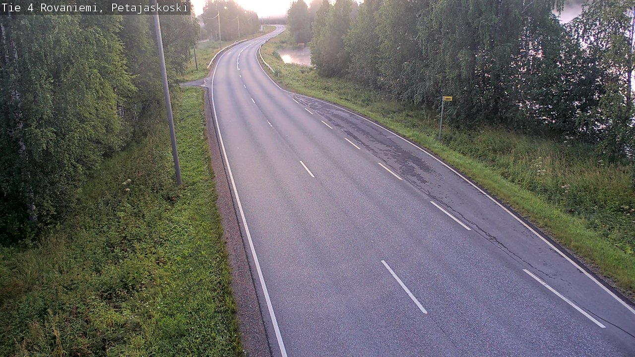 Kelikamerat Kuva Tie 4 Rovaniemi, Petäjäskoski, Rovaniemi, Lappi
