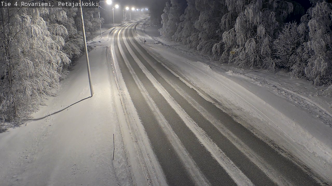 Kelikamerat Kuva Tie 4 Rovaniemi, Petäjäskoski, Rovaniemi, Lappi