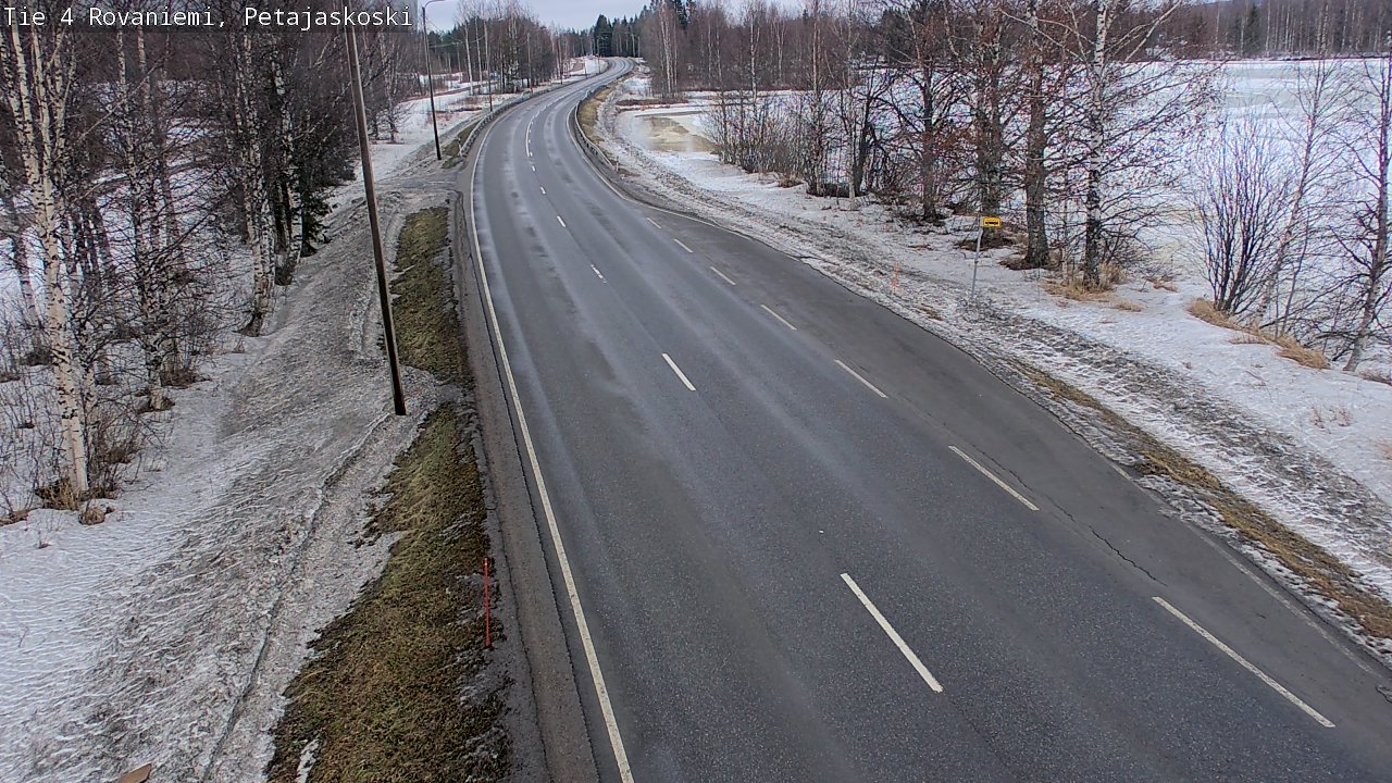 Kelikamerat Kuva Tie 4 Rovaniemi, Petäjäskoski, Rovaniemi, Lappi