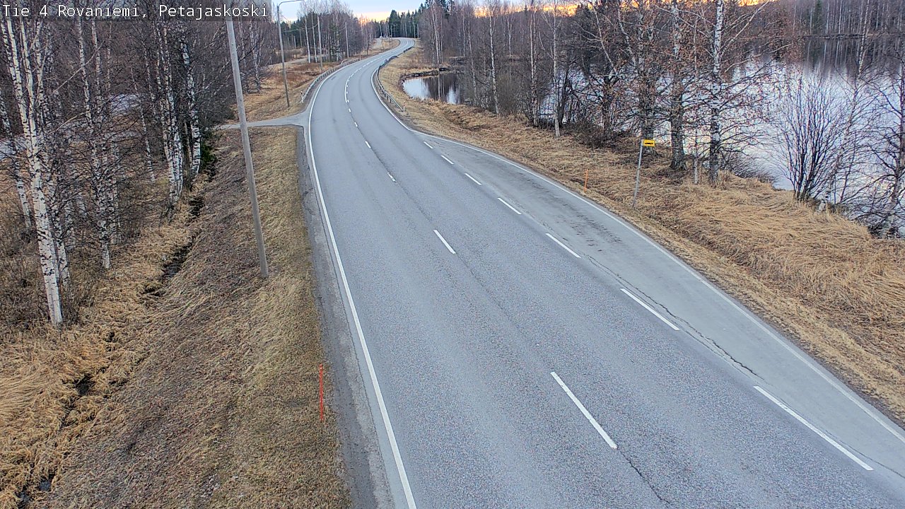 Kelikamerat Kuva Tie 4 Rovaniemi, Petäjäskoski, Rovaniemi, Lappi