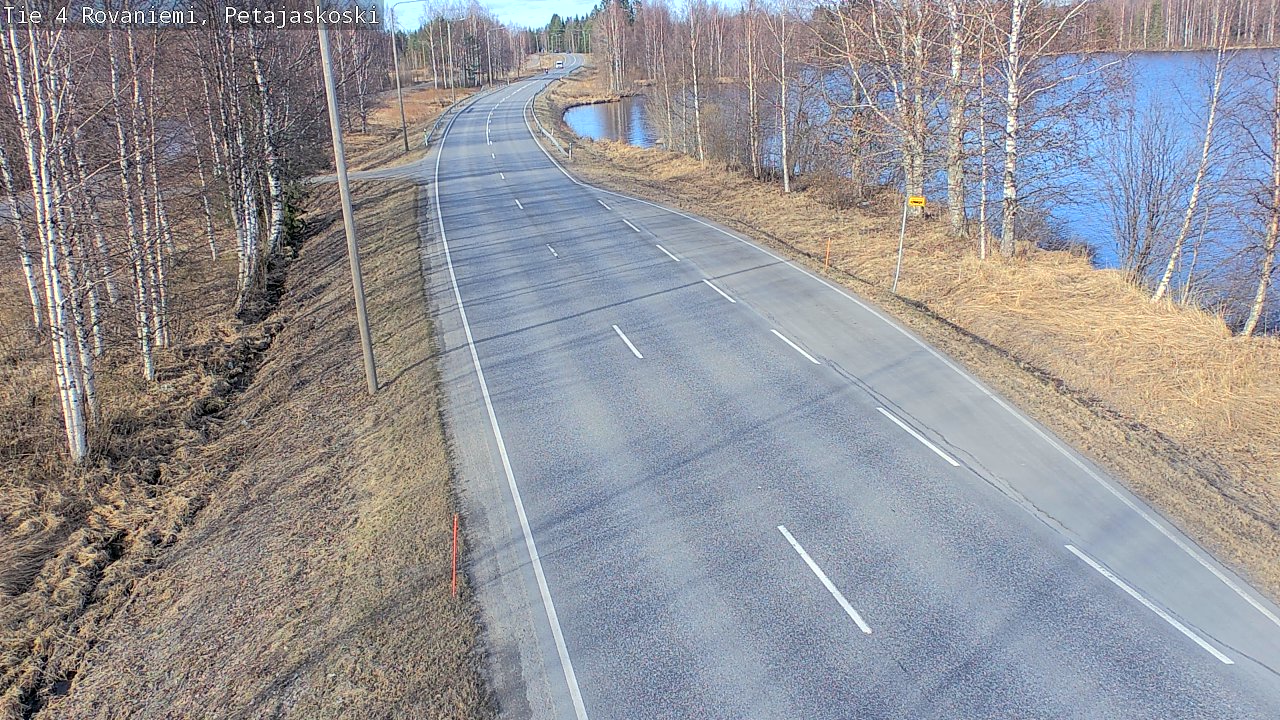 Kelikamerat Kuva Tie 4 Rovaniemi, Petäjäskoski, Rovaniemi, Lappi