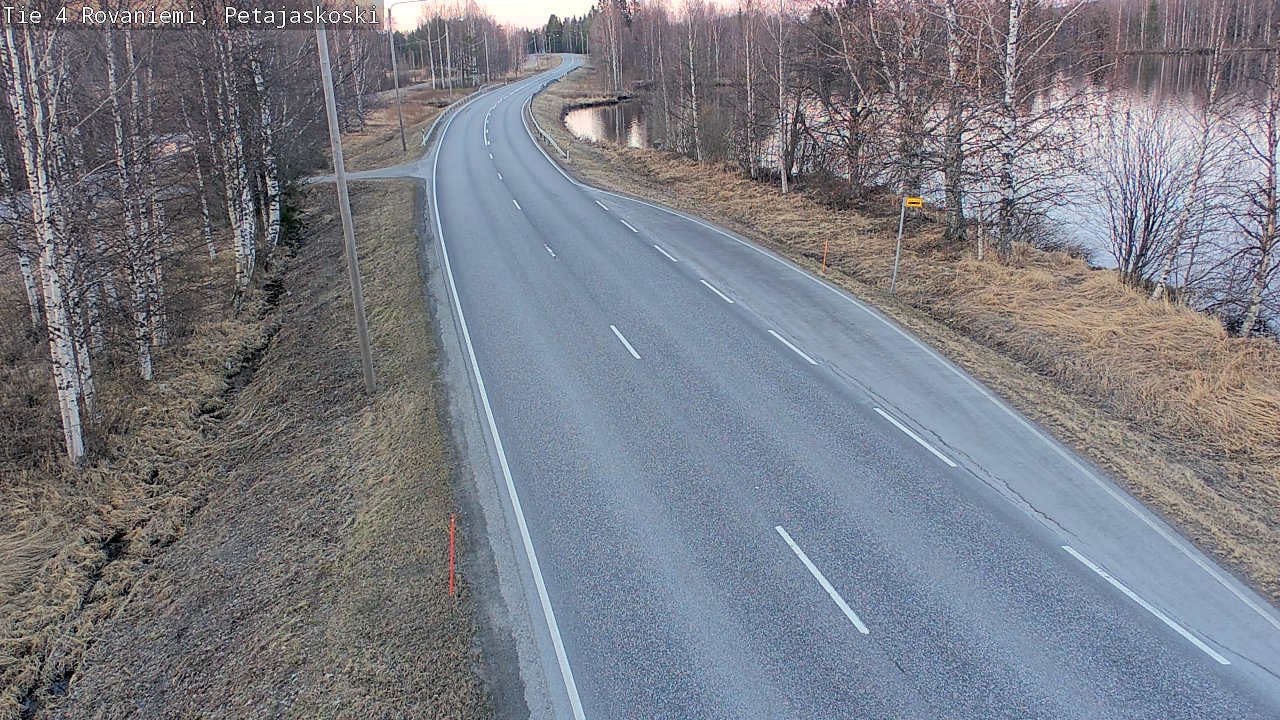 Kelikamerat Kuva Tie 4 Rovaniemi, Petäjäskoski, Rovaniemi, Lappi