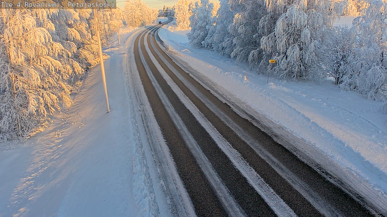 Kelikamerat Kuva Tie 4 Rovaniemi, Petäjäskoski, Rovaniemi, Lappi