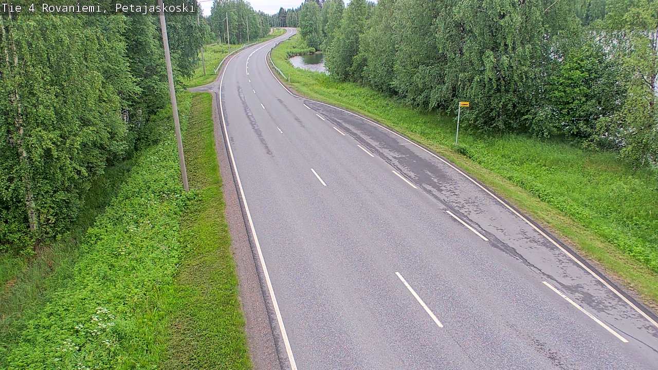 Kelikamerat Kuva Tie 4 Rovaniemi, Petäjäskoski, Rovaniemi, Lappi