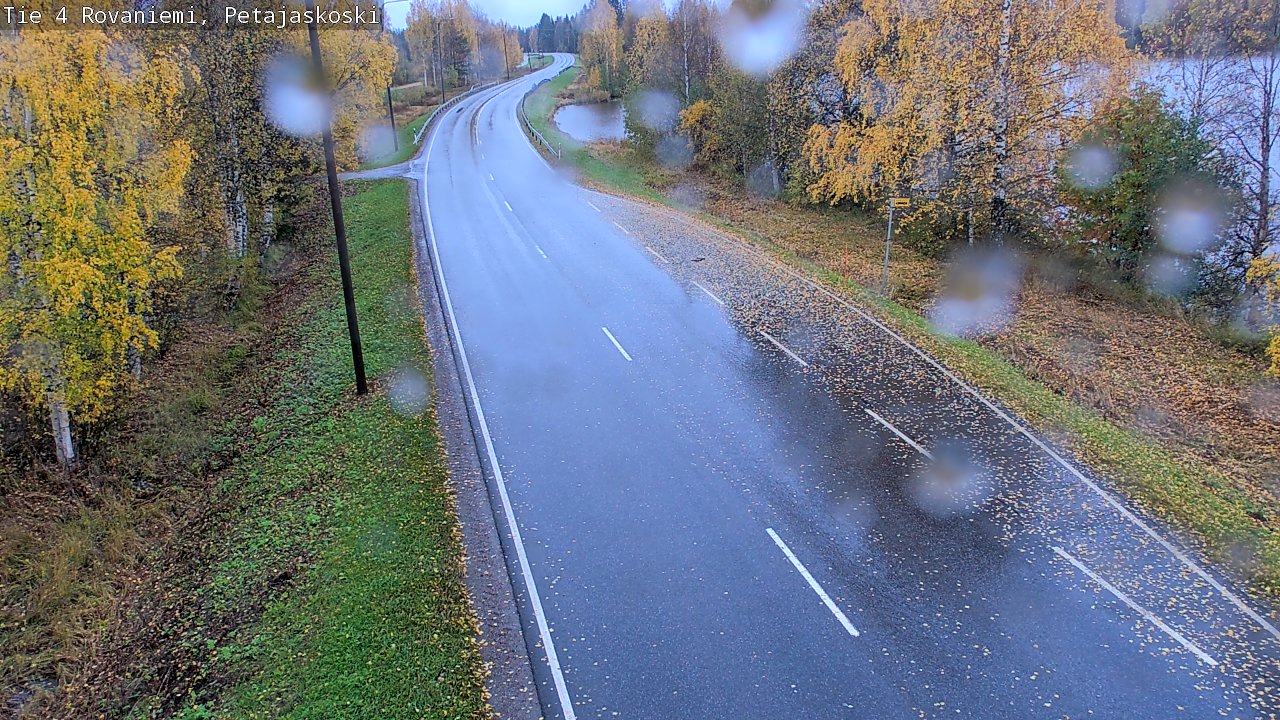 Weather Camera Image Väg 4 Rovaniemi, Petäjäskoski, Rovaniemi, Lappi