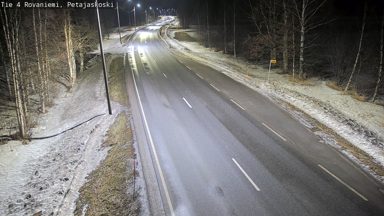 Kelikamerat Kuva Tie 4 Rovaniemi, Petäjäskoski, Rovaniemi, Lappi