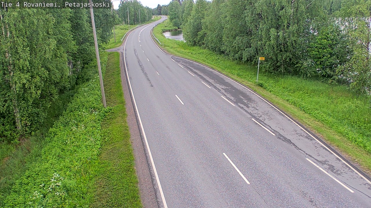 Kelikamerat Kuva Tie 4 Rovaniemi, Petäjäskoski, Rovaniemi, Lappi