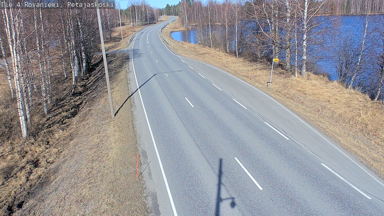 Kelikamerat Kuva Tie 4 Rovaniemi, Petäjäskoski, Rovaniemi, Lappi