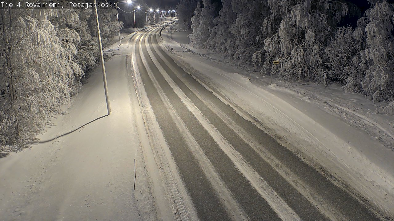 Kelikamerat Kuva Tie 4 Rovaniemi, Petäjäskoski, Rovaniemi, Lappi