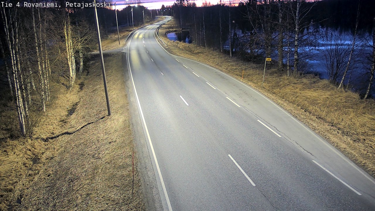 Kelikamerat Kuva Tie 4 Rovaniemi, Petäjäskoski, Rovaniemi, Lappi