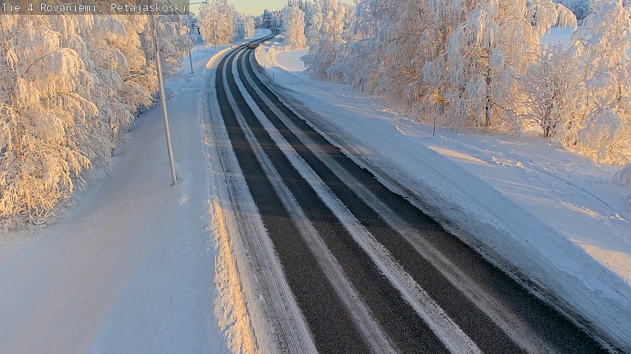 Kelikamerat Kuva Tie 4 Rovaniemi, Petäjäskoski, Rovaniemi, Lappi