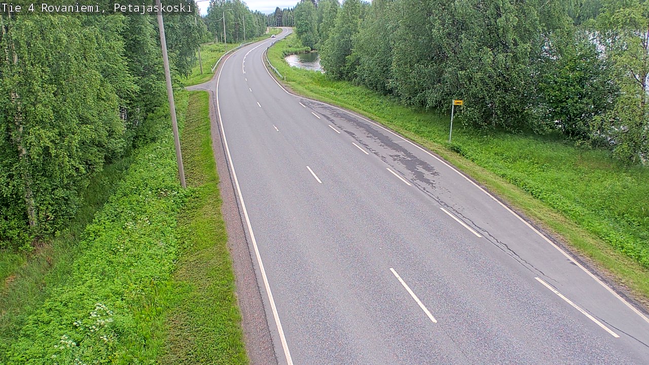 Kelikamerat Kuva Tie 4 Rovaniemi, Petäjäskoski, Rovaniemi, Lappi