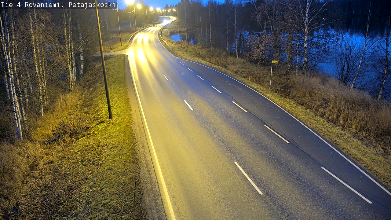 Kelikamerat Kuva Tie 4 Rovaniemi, Petäjäskoski, Rovaniemi, Lappi