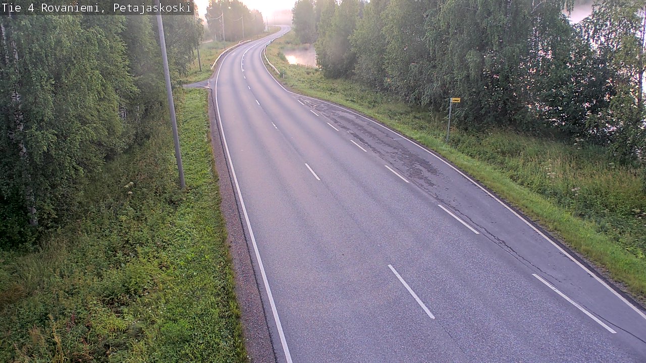 Kelikamerat Kuva Tie 4 Rovaniemi, Petäjäskoski, Rovaniemi, Lappi