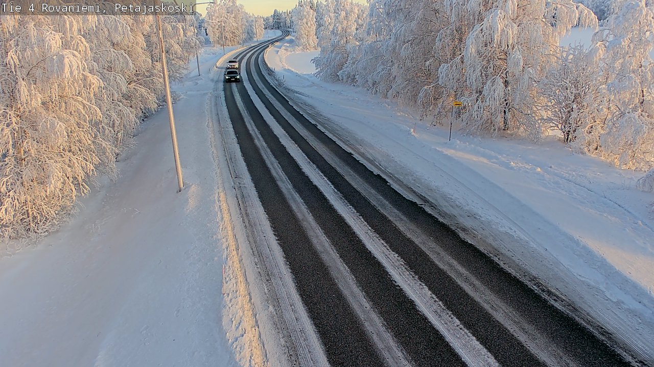 Kelikamerat Kuva Tie 4 Rovaniemi, Petäjäskoski, Rovaniemi, Lappi