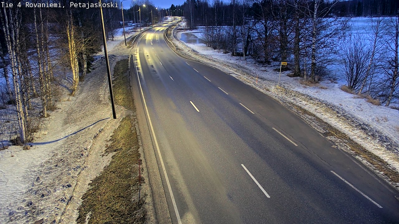 Kelikamerat Kuva Tie 4 Rovaniemi, Petäjäskoski, Rovaniemi, Lappi