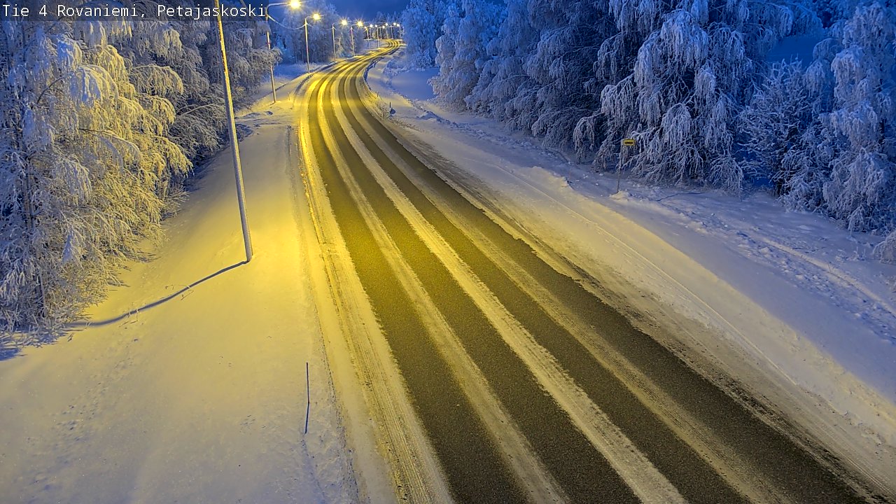 Kelikamerat Kuva Tie 4 Rovaniemi, Petäjäskoski, Rovaniemi, Lappi