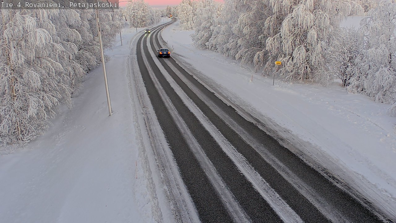 Kelikamerat Kuva Tie 4 Rovaniemi, Petäjäskoski, Rovaniemi, Lappi