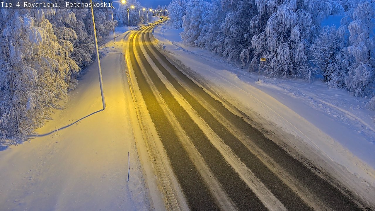 Kelikamerat Kuva Tie 4 Rovaniemi, Petäjäskoski, Rovaniemi, Lappi