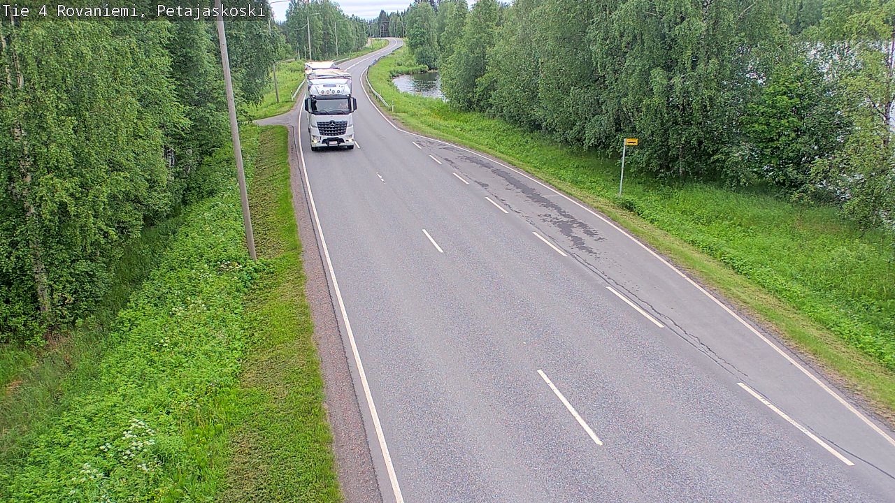 Kelikamerat Kuva Tie 4 Rovaniemi, Petäjäskoski, Rovaniemi, Lappi