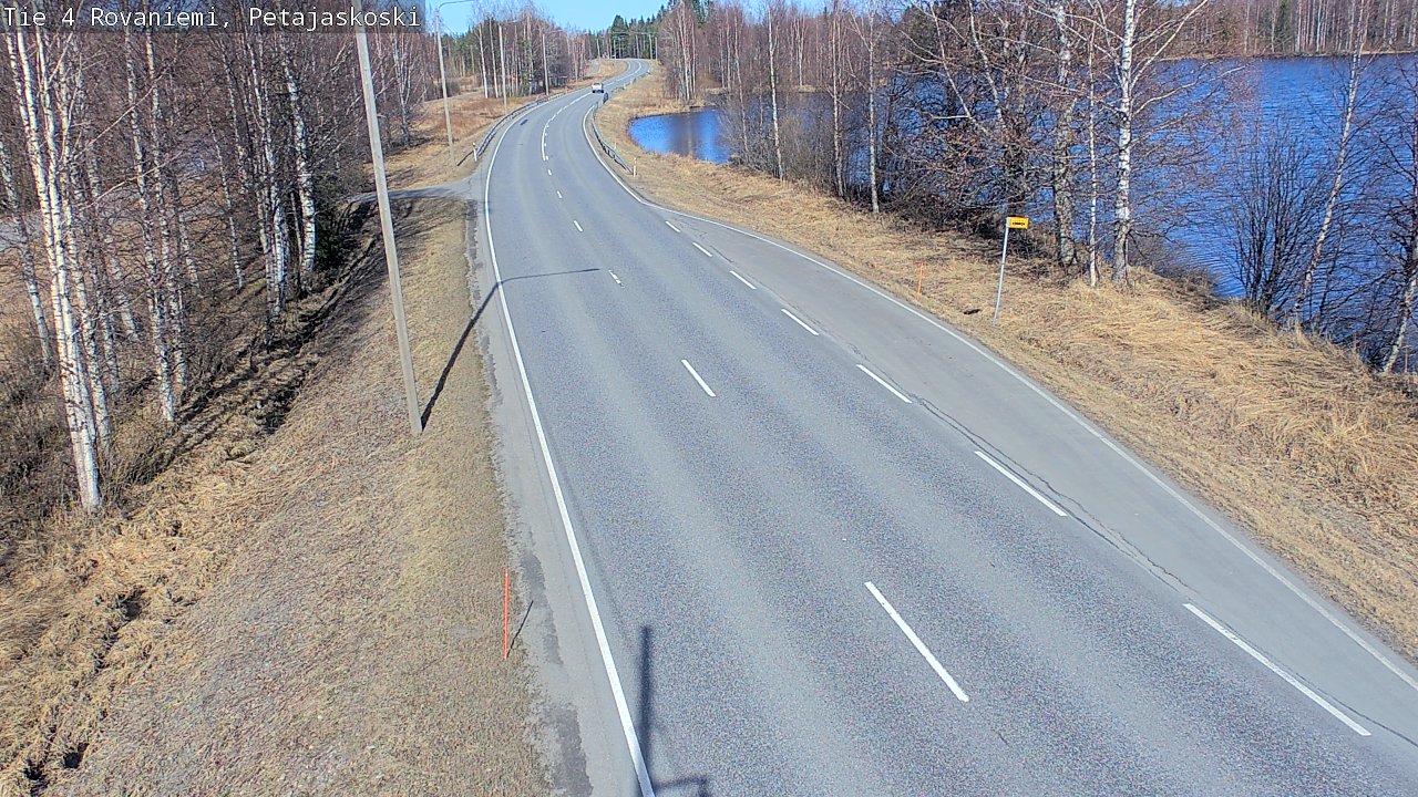 Kelikamerat Kuva Tie 4 Rovaniemi, Petäjäskoski, Rovaniemi, Lappi