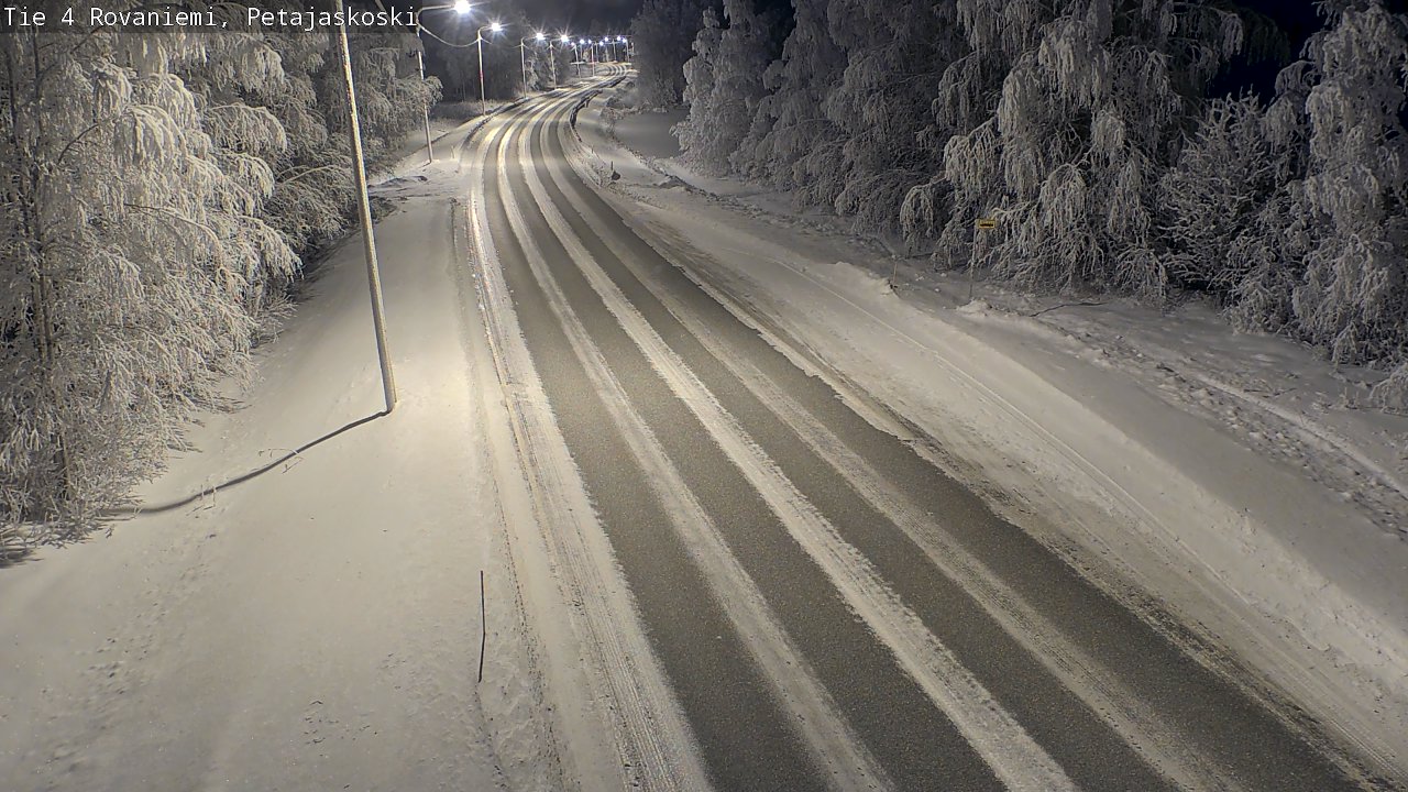 Kelikamerat Kuva Tie 4 Rovaniemi, Petäjäskoski, Rovaniemi, Lappi