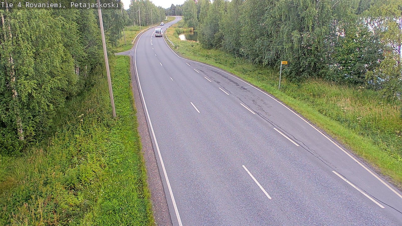 Kelikamerat Kuva Tie 4 Rovaniemi, Petäjäskoski, Rovaniemi, Lappi