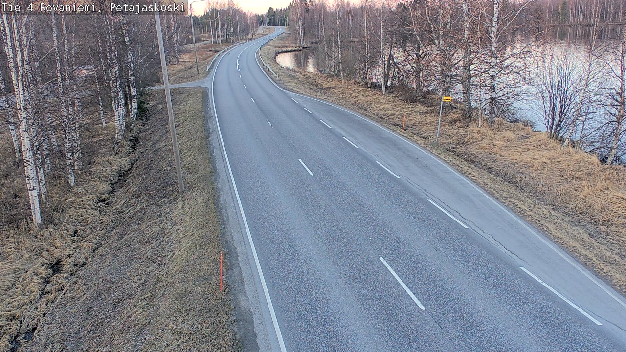 Kelikamerat Kuva Tie 4 Rovaniemi, Petäjäskoski, Rovaniemi, Lappi