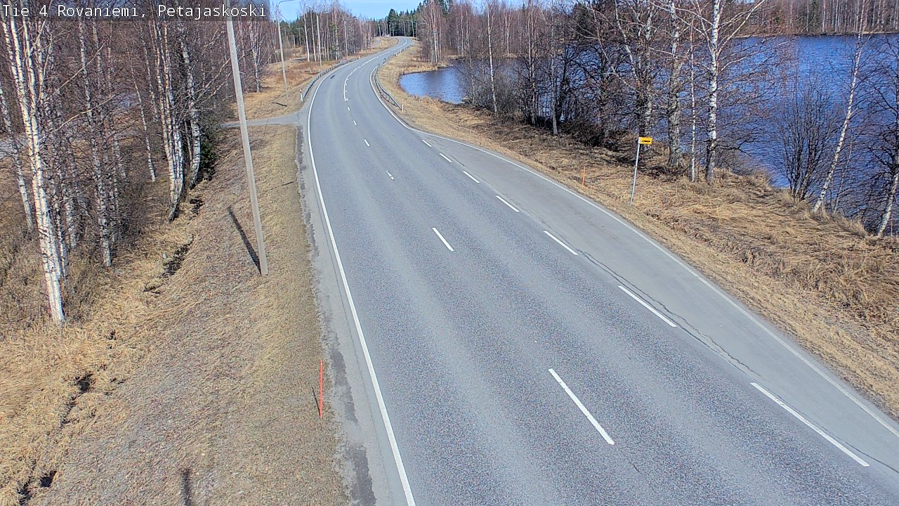 Kelikamerat Kuva Tie 4 Rovaniemi, Petäjäskoski, Rovaniemi, Lappi