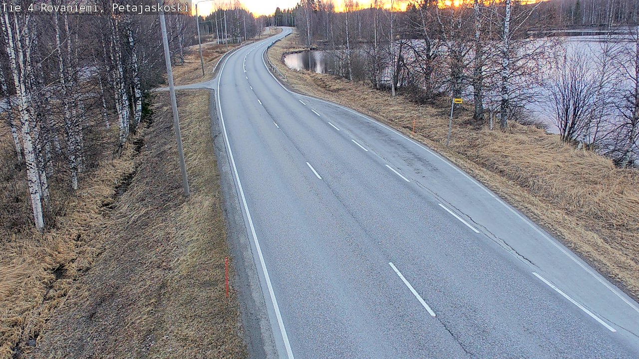 Kelikamerat Kuva Tie 4 Rovaniemi, Petäjäskoski, Rovaniemi, Lappi