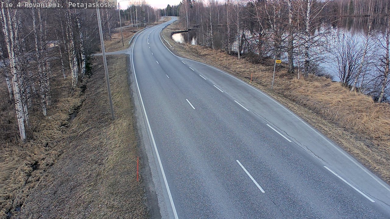 Kelikamerat Kuva Tie 4 Rovaniemi, Petäjäskoski, Rovaniemi, Lappi