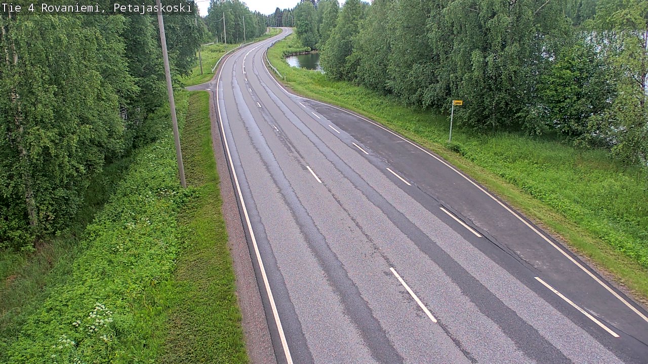 Kelikamerat Kuva Tie 4 Rovaniemi, Petäjäskoski, Rovaniemi, Lappi