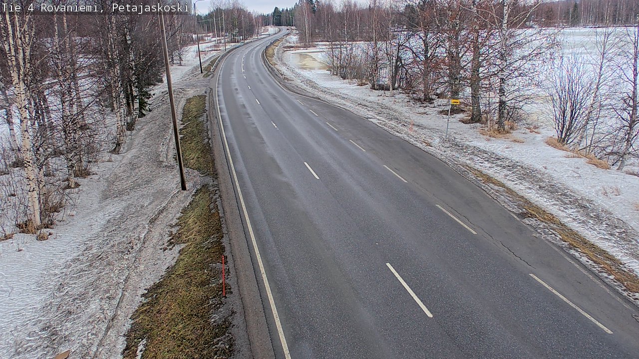 Kelikamerat Kuva Tie 4 Rovaniemi, Petäjäskoski, Rovaniemi, Lappi