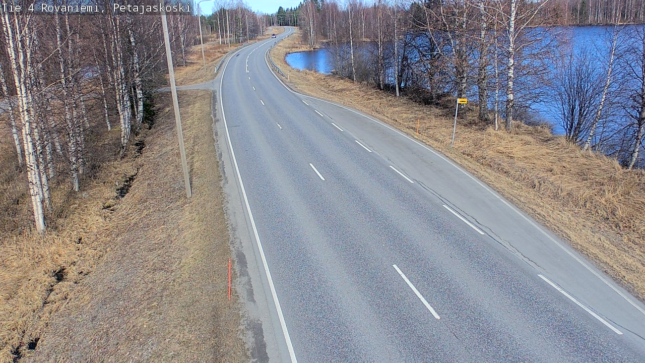 Kelikamerat Kuva Tie 4 Rovaniemi, Petäjäskoski, Rovaniemi, Lappi