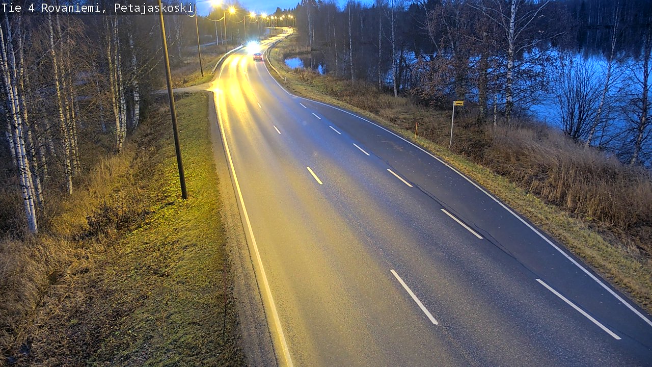 Kelikamerat Kuva Tie 4 Rovaniemi, Petäjäskoski, Rovaniemi, Lappi