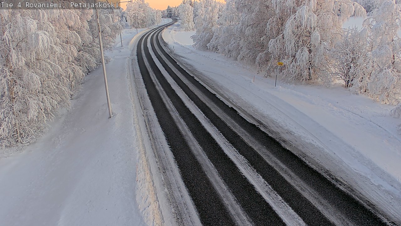 Kelikamerat Kuva Tie 4 Rovaniemi, Petäjäskoski, Rovaniemi, Lappi